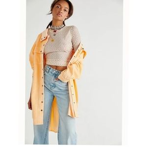 Free people Viena Cord Top Size L